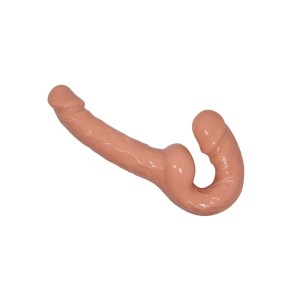 Penetrador Strapless com Plug Vaginal
