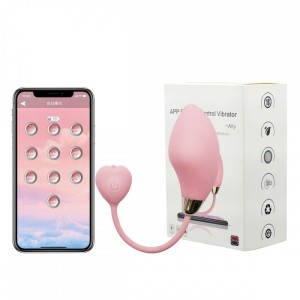 Cápsula Vibratória Recarregável Controlada por Aplicativo