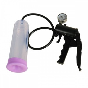 Bomba Peniana com Gatilho de Sucção e Medidor