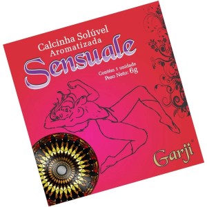 Calcinha Solúvel Comestível Morango