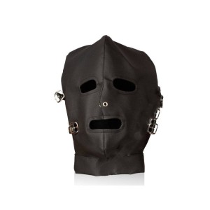 Capuz com Venda e Mordaça Removíveis