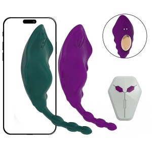Vibrador de Calcinha via APP com Controle Remoto
