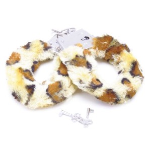 ALGEMAS REGULÁVEIS COM CHAVES E PELÚCIA ONÇA GUANG