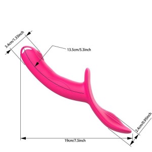 Penetrador Strapless Recarregável com Controle e Cinta Peniana Modelo Tanga