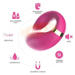 Vibrador para Casal com Controle Remoto