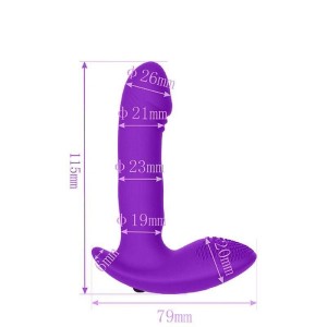 Vibrador de Próstata com Bullet de 1 Vibração