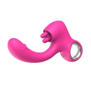 Vibrador Ponto G com Estimulador de Clitóris