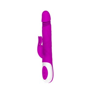 Vibrador com Esferas Internas e Ponta com Movimento Vai e Vem 