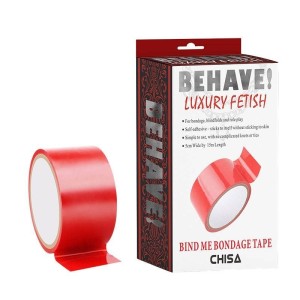 Fita Adesiva para Bondage Vermeha