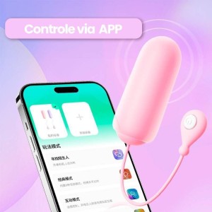 Vibrador Bullet com Controle via App 