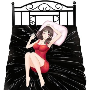 Lençol Sexy Impermeável para Cama Molhada para Casais 130 x 200 cm