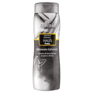 SABONETE ÍNTIMO FEMININO  HAUS PRETO 210ml APINIL
