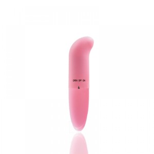 VIBRADOR PONTO G C/ TEXTURA AVELUDADA À PILHA